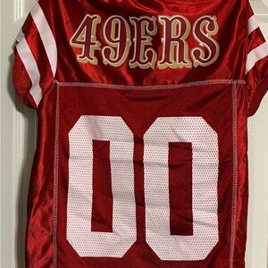 NWT NFL 49ers Red Dog Jersey